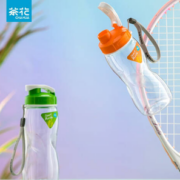 CHAHUA 茶花 运动水杯 580ml 随机颜色