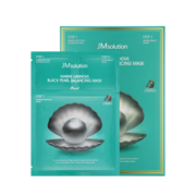 JMsolution肌司研三部曲深海黑珍珠平衡面膜套组30ml*10片  保湿清爽不油腻