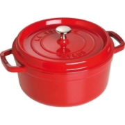 Staub珐宝珐琅铸铁锅26cm樱桃红