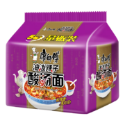 京喜特价，需抢券:康师傅  经典油泼辣子酸汤面 五连包 113g*5包