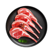 PLUS会员：ikbyr 艾克拜尔 法式羊排 500g 约3-4支