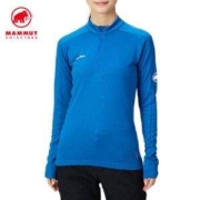 Mammut 猛犸象 Performance 女士半拉链机能速干抓绒长袖上衣 1016-00101