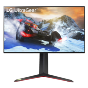 LG 27英寸 4K 144Hz (超频160Hz) HDMI2.1 NanoIPS HDR600 10.7亿色 PS5 电竞显示器 27GP95R