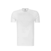 EMPORIO ARMANI 阿玛尼 ARMANI 阿玛尼 白色纯棉圆领男士短袖T恤 6Y6T15-6J00Z-1100