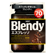 AGF 日本进口 AGF Blendy中度烘焙速溶咖啡 黑咖啡 140g/袋