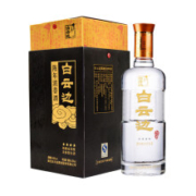 概率券：白云边 星级系列 陈酿金四星 45%vol 浓香型白酒 500ml 单瓶装