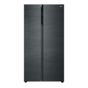 Haier【新品】海尔冰箱双开门对开门 风冷无霜智能双变频一级能效干湿分储家用大容量纤薄京东小家智能 新一级双变频+602升银河灰
