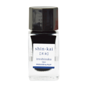 百乐（PILOT）钢笔墨水彩墨 深海 15ml INK-15-SNK日本原装进口