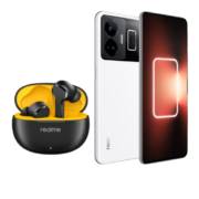 再降价、限地区、京喜小程序、需抢券：realme 真我 GT Neo5 5G智能手机 16GB+1TB 240W 无线耳机套装