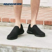 skechers 斯凯奇 男士网布一脚蹬休闲鞋  8790148