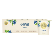 北海牧场 酸奶 轻酪乳小鲜酪 家庭装 小果泥布丁小零食儿童健康食品休闲 轻酪乳100g×18杯