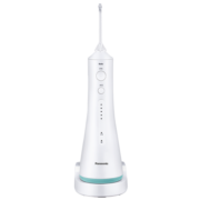 松下（Panasonic） 冲牙器 洗牙器 水牙线 牙齿清洁器 全身水洗防水洁牙器 超声波水流冲洗器 生日礼物送男女友 EW1521