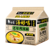 京喜特价、有券的上:白象  汤好喝 老母鸡汤面5连包