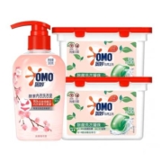 再补券、88VIP：OMO 奥妙 手洗专用内衣洗衣液300g*1瓶+白茶凝珠400g*2盒