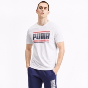 PUMA 彪马 男子印花圆领短袖T恤 GRAPHIC 580191