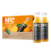 农夫山泉NFC橙汁果汁饮料100%鲜果冷压榨 橙子冷压榨300ml*10瓶节庆版礼盒
