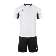 KELME/卡尔美足球服套装男V领短袖比赛训练服定制球衣9151ZB1004 白色 XL