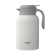 哈尔斯（HAERS）保温壶家用大容量瓶热水瓶壶304不锈钢家居壶瓶2.0L欧式开水瓶杯 （升级款）白色
