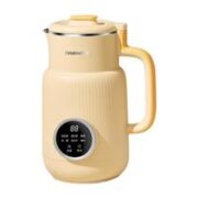 快速搅打无渣感！DAEWOO 大宇 DY-SM03 破壁豆浆机 600ml 夕颜黄