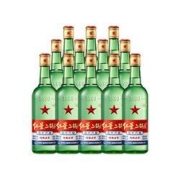 88VIP：红星 绿瓶 1680 二锅头 清香纯正 56%vol 清香型白酒 500ml*12瓶 整箱装