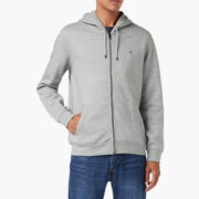M码！Original Penguin 企鹅牌 男士长袖拉链连帽卫衣
