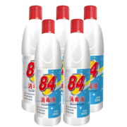 京喜特价APP: 立白 美庐净84消毒液 500g*5瓶