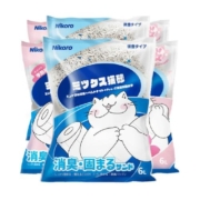 日本Nikoro妮可露混合猫砂6L约2.5kg/15kg豆腐砂膨润土猫砂低尘