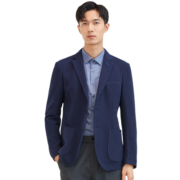 罗蒙（ROMON）捡漏休闲小西服男商务修身单西上衣男士西装职业上班外套男正装 AH4灰格 180/100B(身高180，体重165左右)
