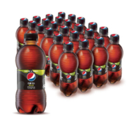 限地区、京喜特价APP、需抢券：百事可乐 无糖 Pepsi 碳酸饮料 青柠味 汽水 300ml*24瓶