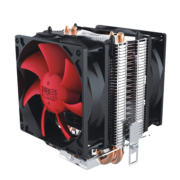 超频三（PCCOOLER）红海MINI增强版 CPU散热器（多平台/2热管/8cm双风扇/附带硅脂）