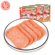 德和 云南云腿午餐肉罐头340g*1罐*4件