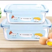 京喜特价APP: 欣美雅 玻璃饭盒 可微波 1060ml