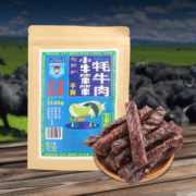 小牛笨笨 西藏手撕牦牛肉干 125g/袋 *2件