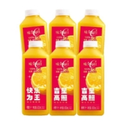 味全果汁每日C橙汁900ml×6瓶冷藏低温果蔬果汁饮料家庭组合装
