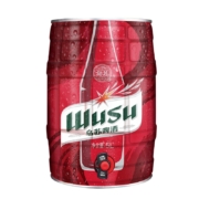 京东百亿补贴：wusu 乌苏啤酒 烈性 啤酒整箱 大桶5升 聚会烧烤分享装