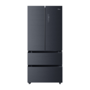 美的（Midea）19分钟急速净味508升变频一级能效法式四开门多门冰箱大容量家用除菌京东小家智能BCD-508WTPZM(E)