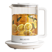 美菱（MeiLing） 养生壶煮茶器煮茶壶多挡火力调节玻璃花茶壶煎药壶 智能恒温电热水壶 10大功能丨8档火力