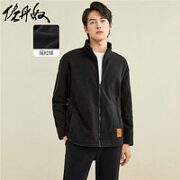 GIORDANO 佐丹奴 男士摇粒绒卫衣外套 90072854