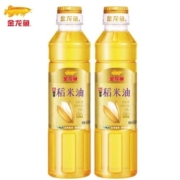 聚划算百亿补贴：金龙鱼稻米油400ml*2瓶