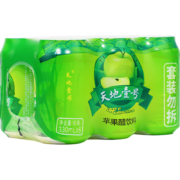 需抢券、京喜特价APP：天地壹号 苹果醋饮料 330ml×6罐/组