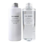 MUJI 无印良品 滋润型水乳套装 200ml+200ml