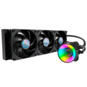 酷冷至尊(CoolerMaster)海魔360ARGB CPU水冷散热器(支持多平台/无限镜水冷头/双腔水泵/120风扇/电脑组件)