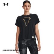 安德玛 Project Rock强森 女子训练短袖T恤 1377761