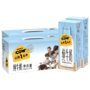 认养一头牛全脂纯牛奶250ml*12盒*2提送礼儿童学生成人营养早餐纯奶团购 两提装