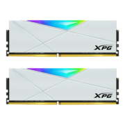 威刚XPG D50 32G(16G*2) DDR4 3200釉白电竞RGB内存条