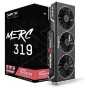 XFX 讯景 Speedster MERC319 RX 6950XT 黑色游戏显卡，带 16GB GDDR6