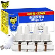 Raid 雷达蚊香 电热蚊香液 4瓶1器
