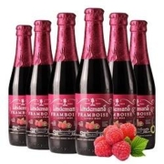 88VIP：Lindemans 林德曼 山莓啤酒 250ml*6瓶