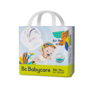 bc babycare Air pro 极薄日用 弱酸亲肤 婴儿尿不湿 XXL24片【拉拉裤】
