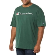 Champion 男士经典 T 恤,Forest Green,Medium